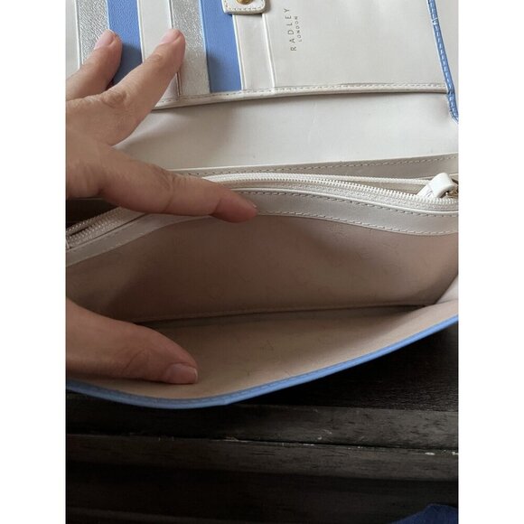 Radley London The Observatory Flapover Leather Matinee Wallet Dalmatian Scottie - Picture 6 of 10